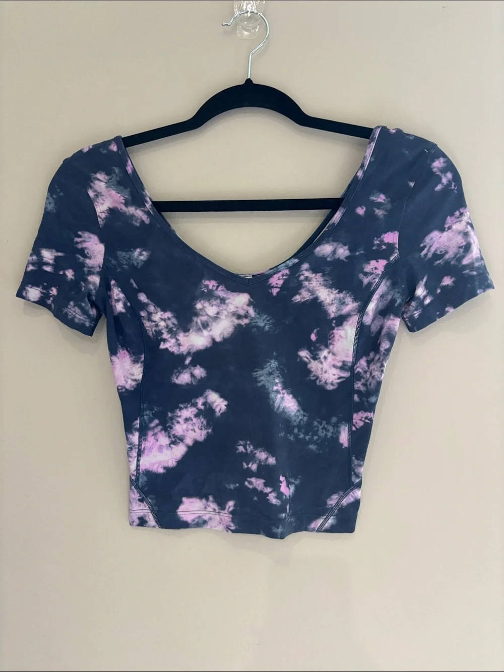 Lululemon Align Circulate Tie Dye Mineral Blue Multi Two-Piece Set size 2